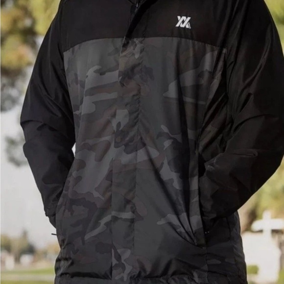 Dixxon Outerwear Mens Camo Tech Jacket - Picture 1 of 6